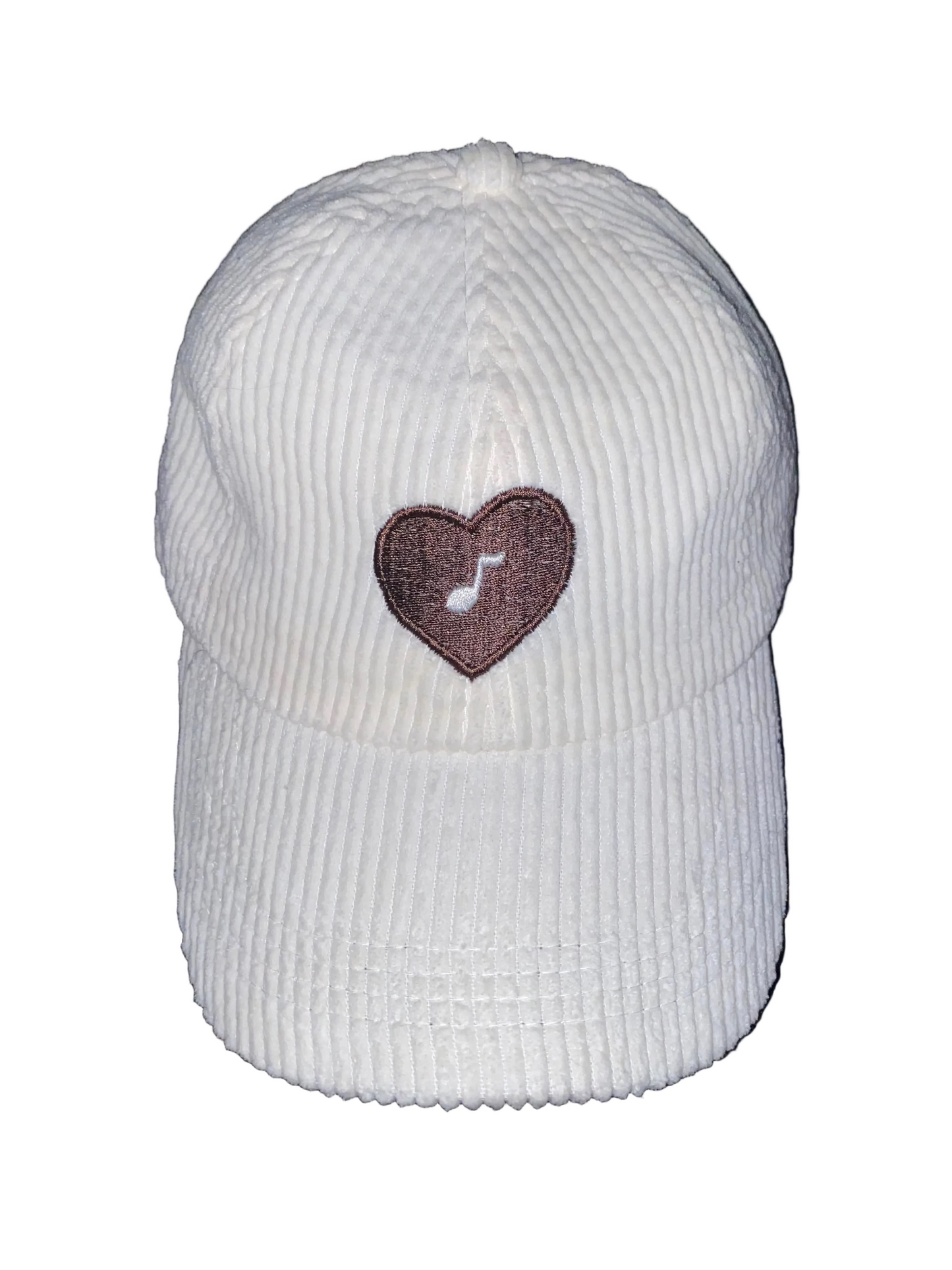 dark brown cap